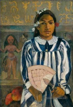  Primitivisme Peintre - Merahi metua no Tehamana Ancêtres de Tehamana postimpressionnisme Primitivisme Paul Gauguin